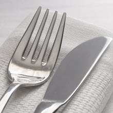 Kalkulation in der Gastronomie Messer und Gabel